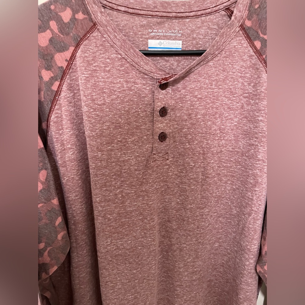 ✨Women’s Columbia Cheetah Print Long Sleeve Size XL - Picture 2 of 9
